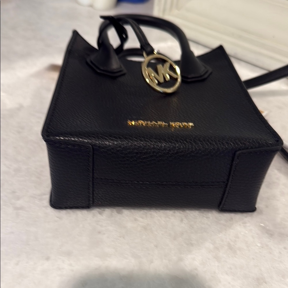 Mercer Extra-Small Pebbled Leather Crossbody Bag - Picture 9 of 12